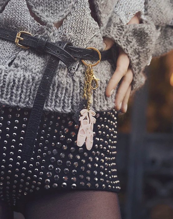 Ballerina Nøglering - Blush